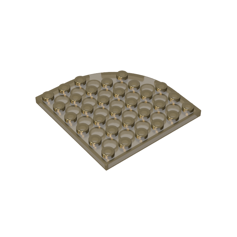 Plate Round Corner 6 x 6