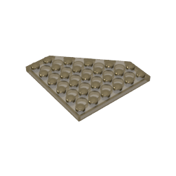 Wedge Plate 6 x 6 Cut Corner