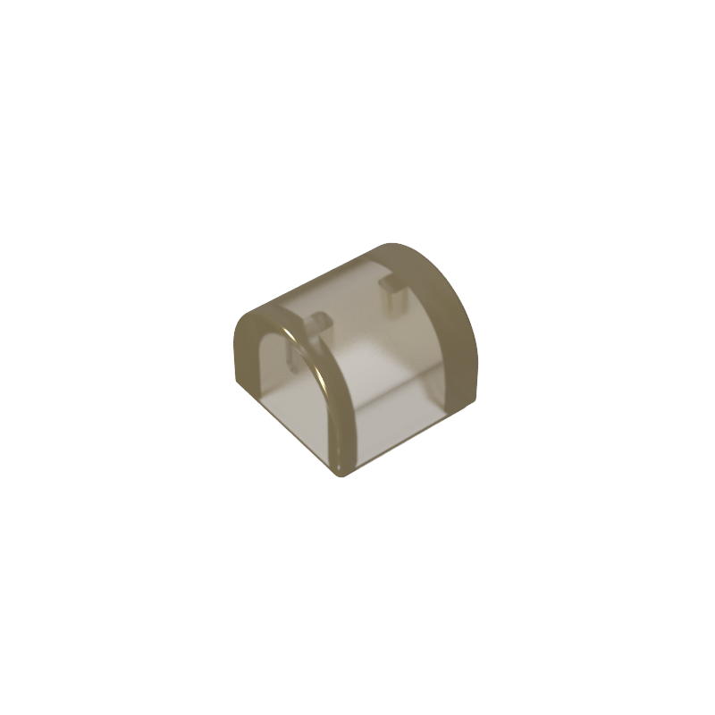 Brick Curved 1 x 1 x 2/3 Double Curved Top, No Studs
