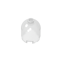 Brick Round 2 x 2 x 1 2/3 Dome Top [Hollow Stud]