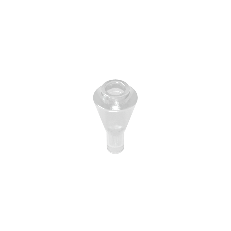 Cone 1 x 1 Inverted with Bar at Bottom (Ice Cream Cone)
