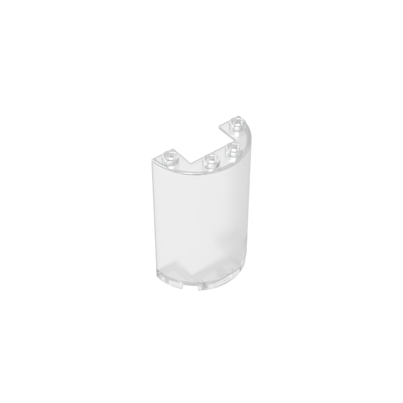 Cylinder Half 2 x 4 x 5 with 1 x 2 cutout
