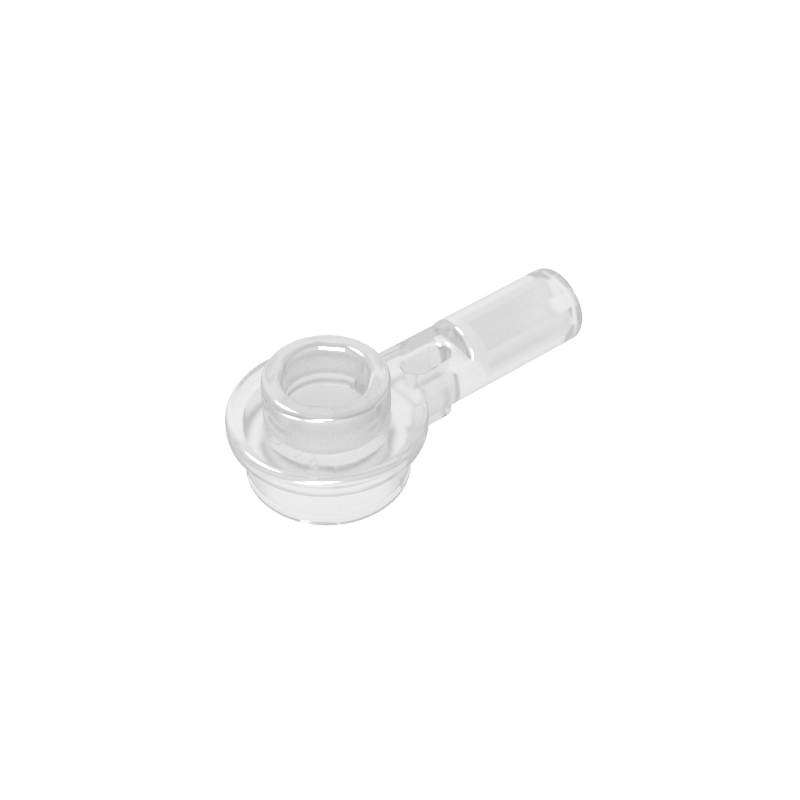 Plate Round 1 x 1 with Hollow Stud and Horizontal Bar 1L