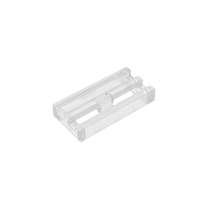 Tile Special 1 x 2 Grille with Bottom Groove