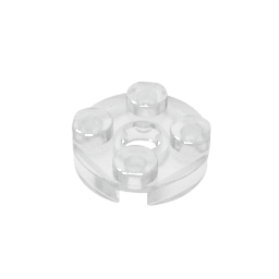 Plate Round 2 x 2 with Axle Hole Type 1 (+ Opening)