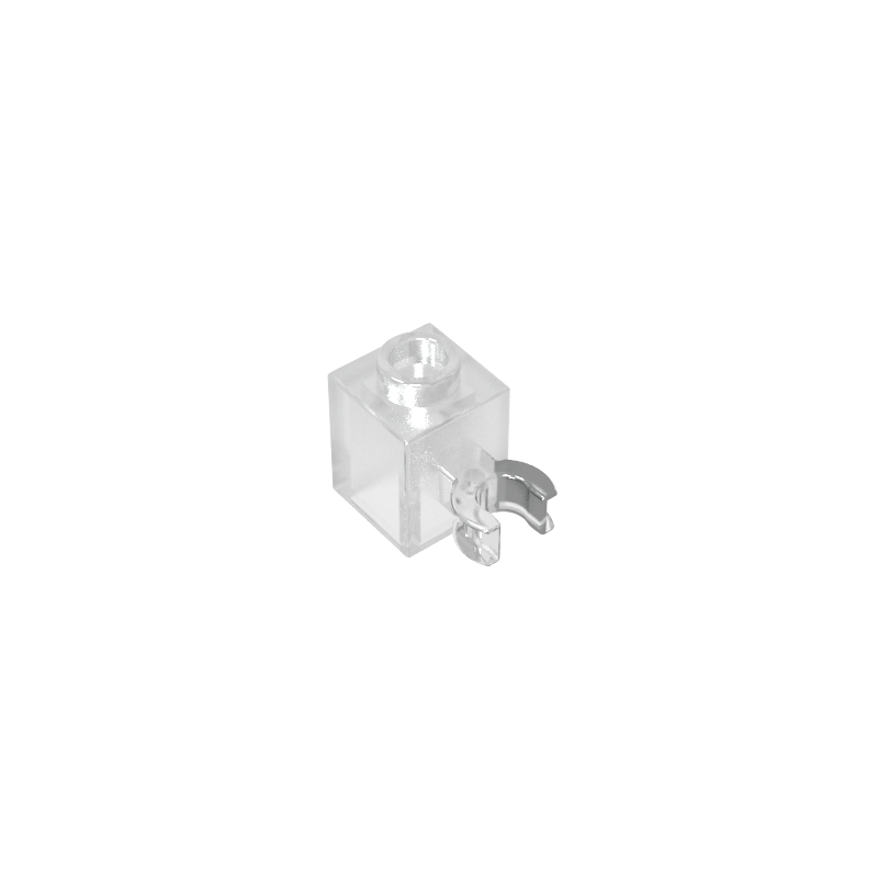 Brick Special 1 x 1 with Clip Vertical [Open O Clip, Hollow Stud]