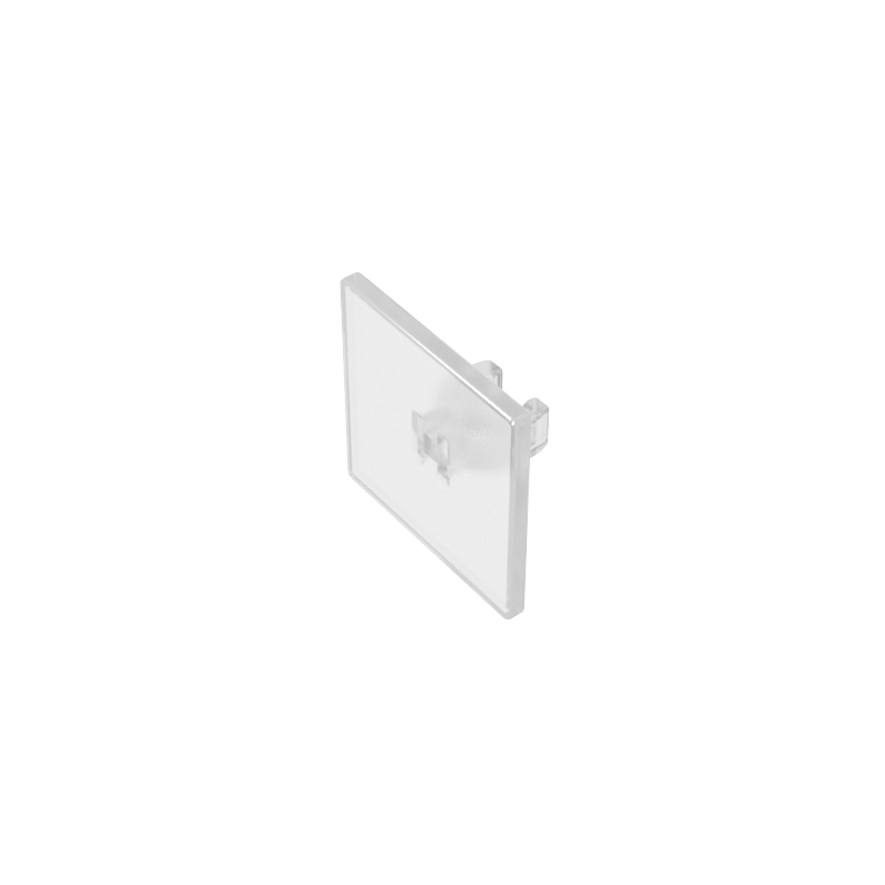 Road Sign Clip-on 2 x 2 Square [Thick Open O Clip] - Color ID 180